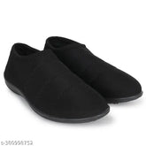 Textured textile slip-on ballet shoes for women, rokovok style - size IND-7, IND-8